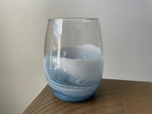 Wave Wine Glass